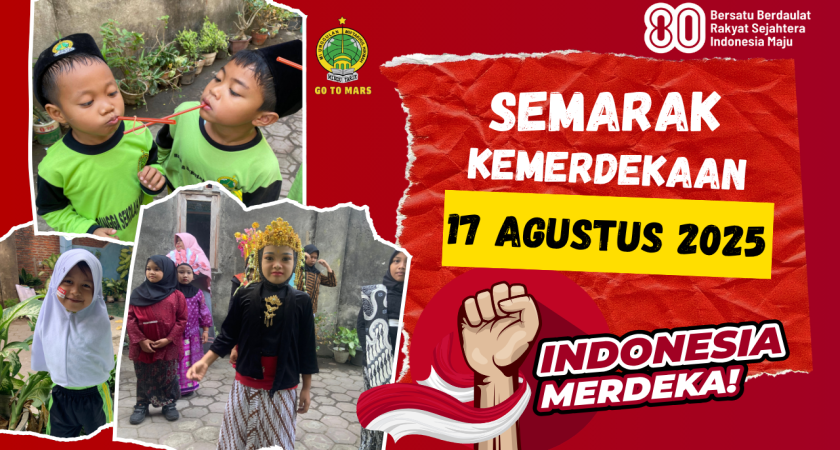 Semarak Kemerdekaan HUT RI ke-80 di MI Unggulan Miftakhul Hikmah: Perpaduan Budaya, Kreativitas, dan Kebersamaan