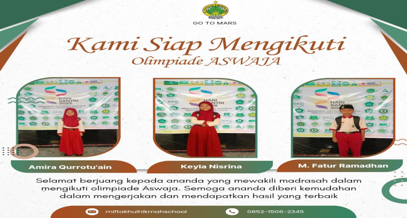 Siswa MI Unggulan Miftakhul Hikmah Raih Prestasi di Ajang Olimpiade Aswaja LP Ma’arif NU Tarik
