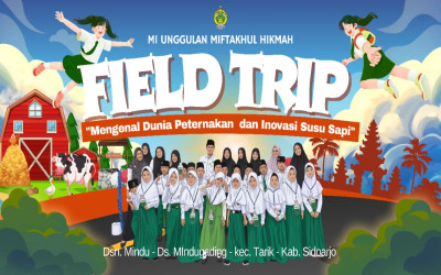 Belajar Seru di Alam Terbuka: Siswa MI Unggulan Miftakhul Hikmah Nikmati Field Trip Edukatif ke Milkindo Kepanjen