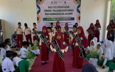 Membangun Karakter, MI Unggulan di Sidoarjo Adakan Pemilihan Duta Siswa