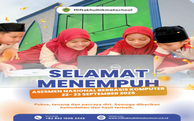 MI Unggulan Miftakhul Hikmah Sukses Selenggarakan ANBK 2025 Gelombang I
