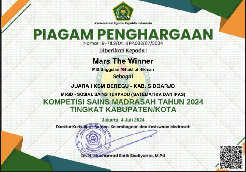 JUARA 1 KSM